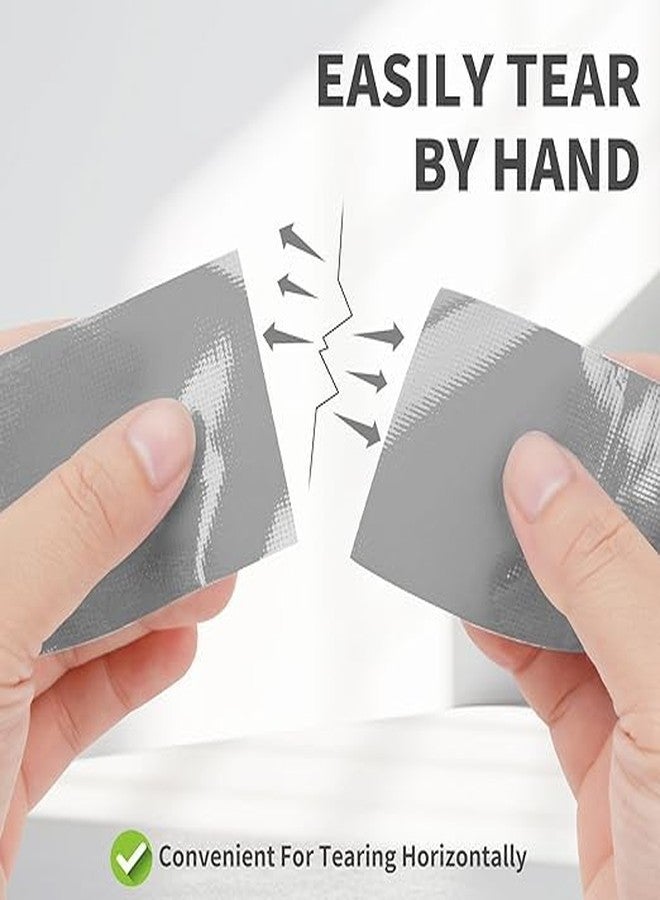 Lapeta Grey Duct Tape - 25 Meters in Length 48mm / 2" Width - Strong Book Binding Tape - Waterproof Heavy Duty Duct Tape Pack of 1 - Image 4